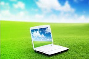 computer in field