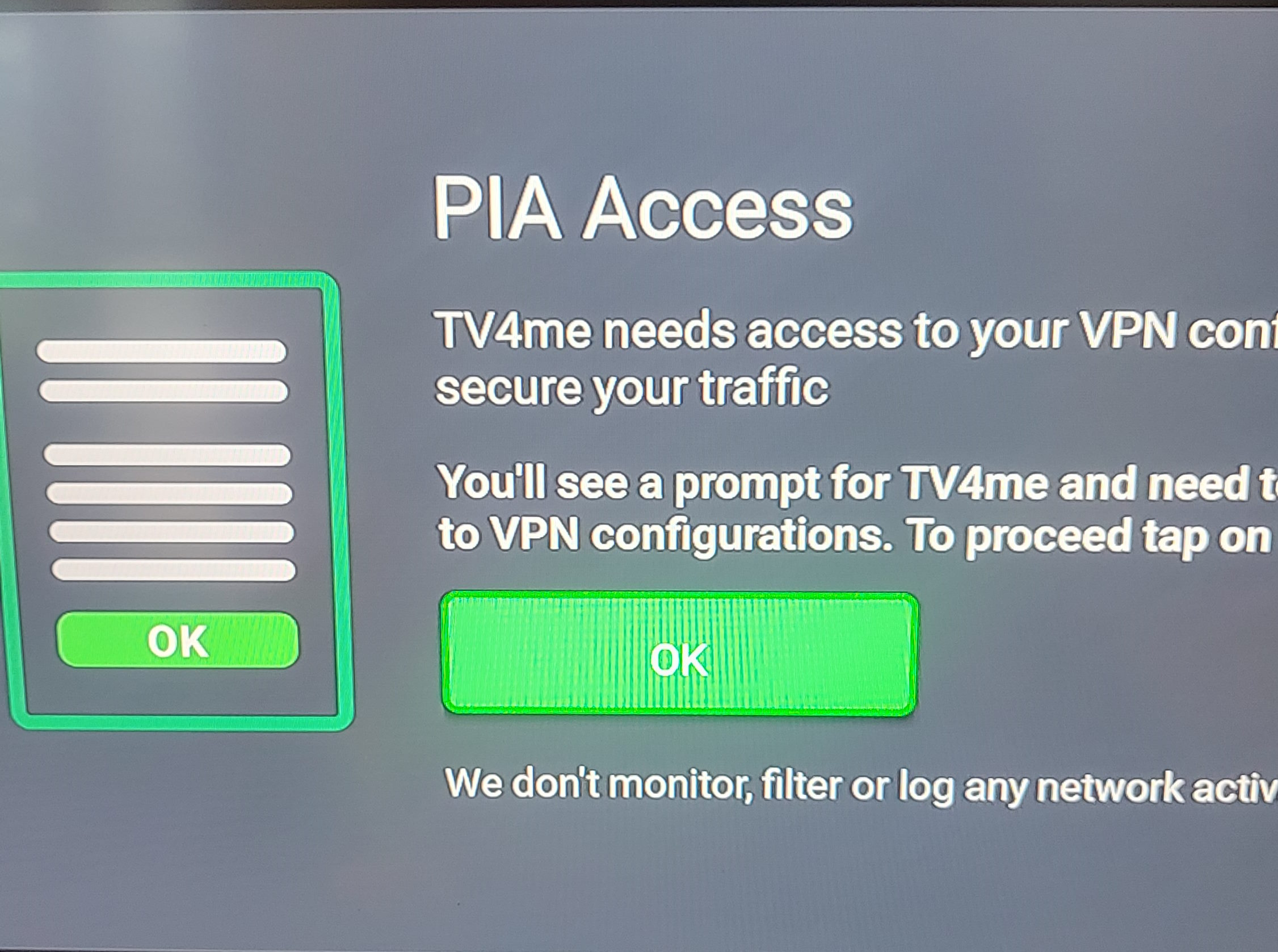 pia access ok
