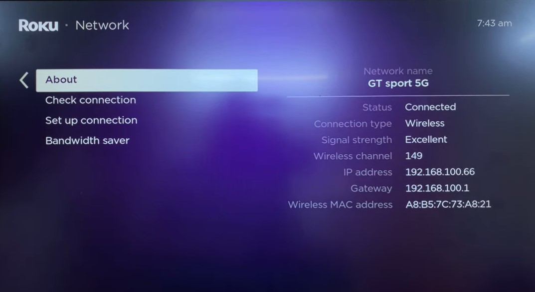 roku about