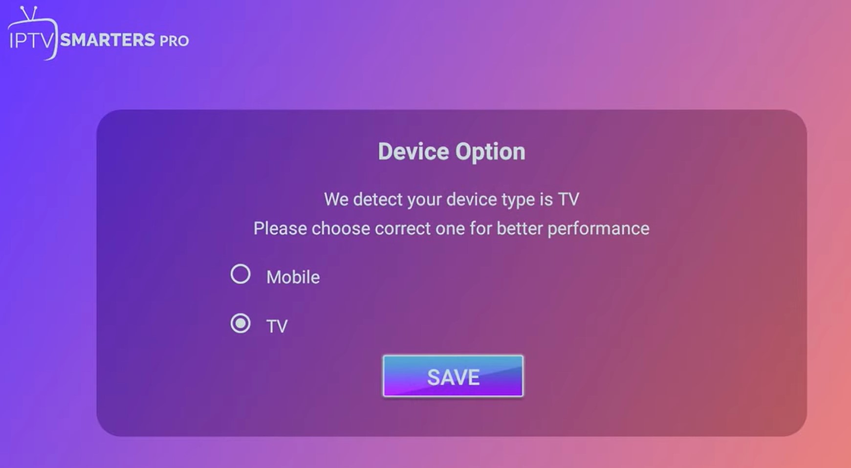 smarters device type